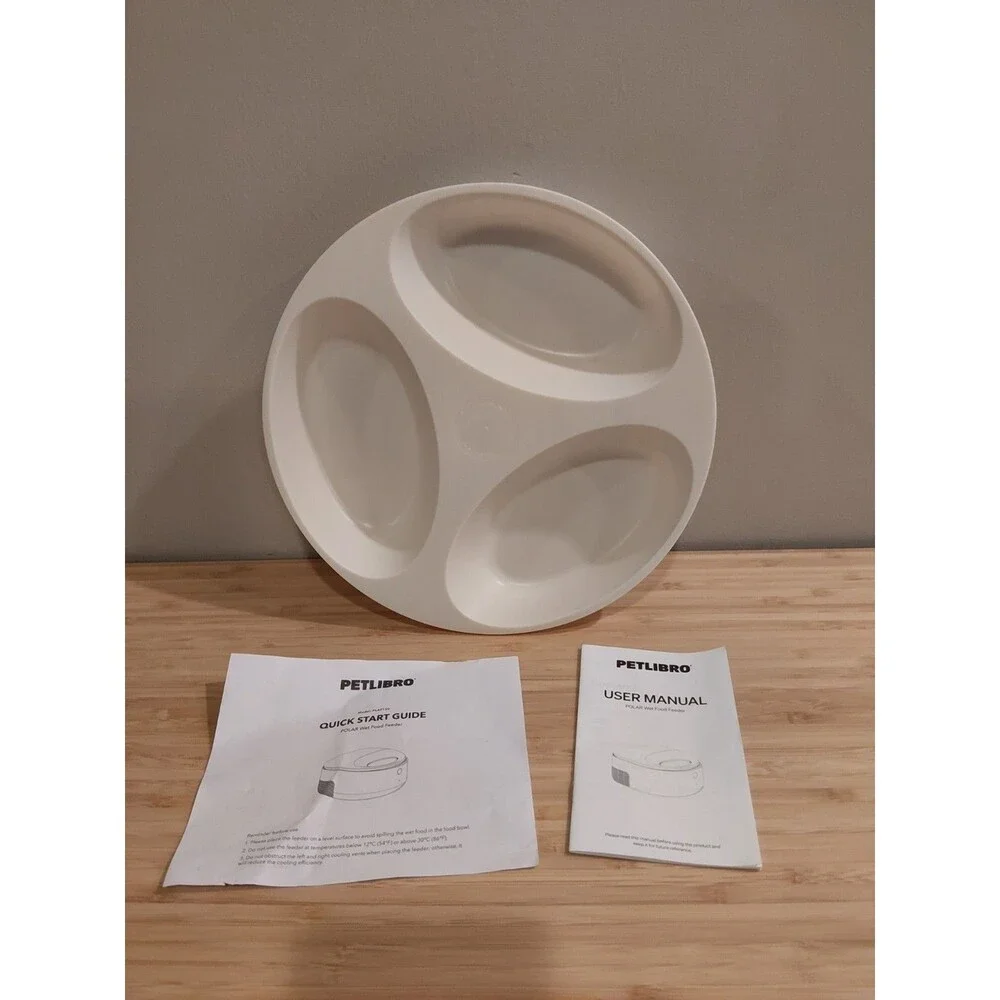 Plastic Plate BOWL Replacement FOR Petlibro POLAR model PLAF 109 NEW